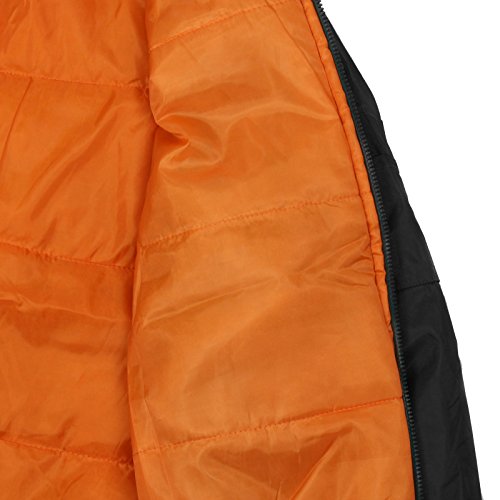 vkwear Boy's Kids Juniors Water Resistant Padded Zip Up Flight Bomber Jacket4