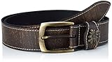  Werner Trachten Unisex Gürtel Trachtengürtel, Gr. 110 cm, Braun (braun rugato 565)