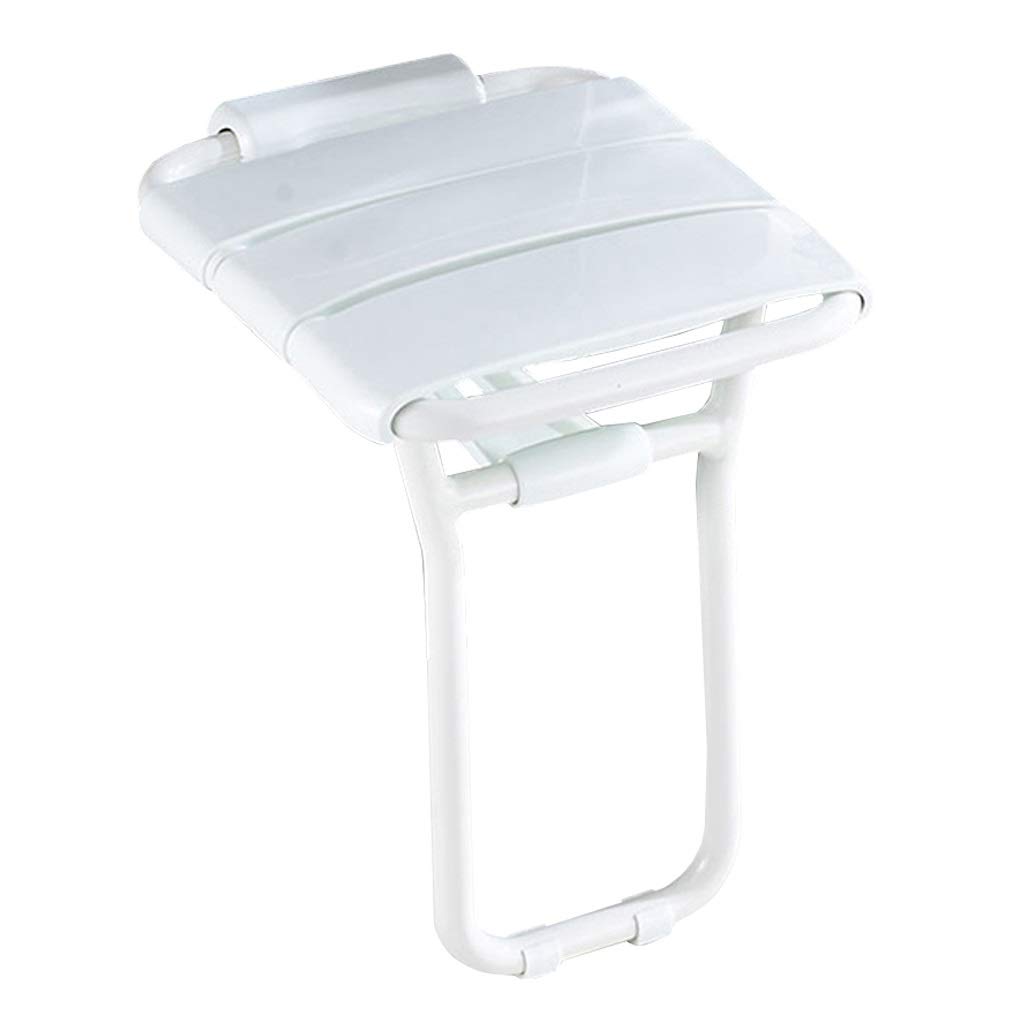 Siège de douche pliant mural et tabouret de salle de bain ergonomique