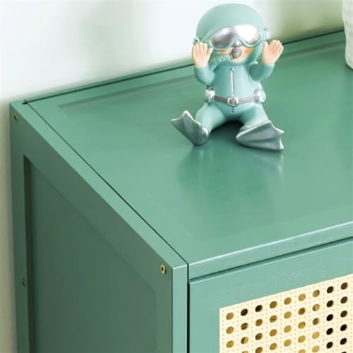 Organiseur sur pied multicouche vert pour rangement de chaussures - 4