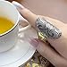 New 2026 Ring Maori Cultural Tattoo Ornament, Bridal Sets Fashion Good Jewerly for Women Men Gift-Romantic Couple Ring, Great Gift Idea for Valentine's Day Perfect for Gift for Special Occasions