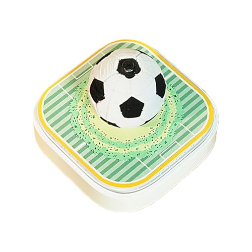 Calendario 3D 2026 fútbol para organizar el despacho en casa de autónomos y profesores