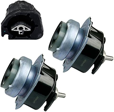 K3121 Motor & Transmission Mount Kit 3pc Compatible with Fits 2007-2018 BMW X5 3.0L GAS/2010-2013 4.4L/ 2007-2010 4.8L | A4027 A4027 A4079