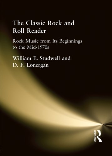 Classic Rock and Roll Reader comprendre la rock music des origines à 1970
