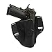 Tagua Gunleather TX 1836 DCH Belt Holster, Fits Glock 19/23/32, Right Hand, Black