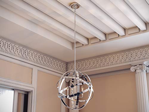 Kenroy Home Global Chrome Chandelier #TOP26