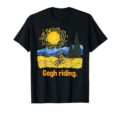 Gogh Riding Van Gogh Cycling T-Shirt