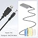 XHQLZMLE USB to 12V Step Up Converter Cable（3.3ft）, 5V to 12V DC Power Cable with 5.5x2.5mm & 3.5x1.35mm Jack, Boost Cable for Router, LED Light, Camera