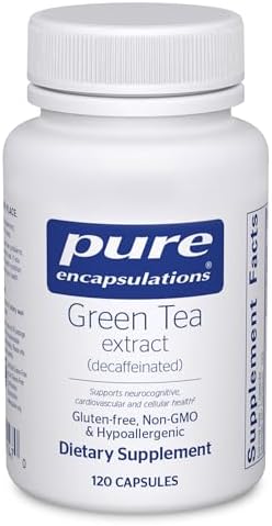 Pure Encapsulations Green Tea Extract (Decaffeinated) | Hypoaller...