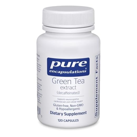 Pure Encapsulations Decaffeinated Green Tea