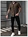 SOLY HUX Men's Casual Button Down Shirt Textured Short Sleeve Collared Summer Shirts Plain Coffee Brown X-Large
