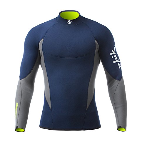 Zhik 2018 Superwarm V Neoprene Top Navy DTP1120 Wetsuit Sizes - Xlarge