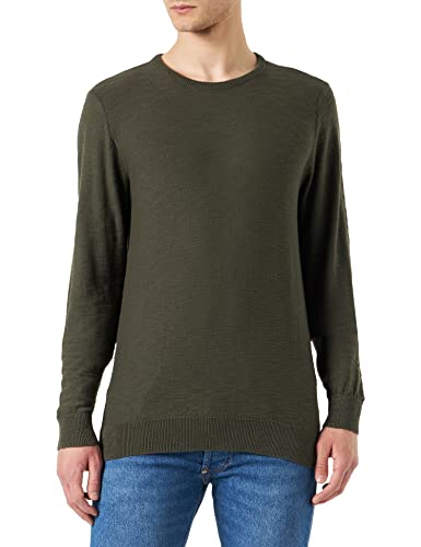Blend Herren Knit Pullover, 190414/Forest Night, M