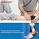 Hnlife Fußbandage, Einstellbar Sprunggelenkbandage, Atmungsaktiv Knöchelbandage, Sport schützen Fußgelenkbandage, Laufen, Wandern, Bergsteigen, Eine Grösse passt allen Fußgelenk (Schwarz 2pcs)