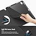 VIKESI Case for iPad Air 11-inch with M4 / M3 / M2 Chip 2026/2025/2024 and for iPad Air 5th/4th Gen 10.9 Inch 2022/2020,Multiple Angles Stand Cover,Soft Back,Pencil Holder,and Auto Sleep/Wake,Black
