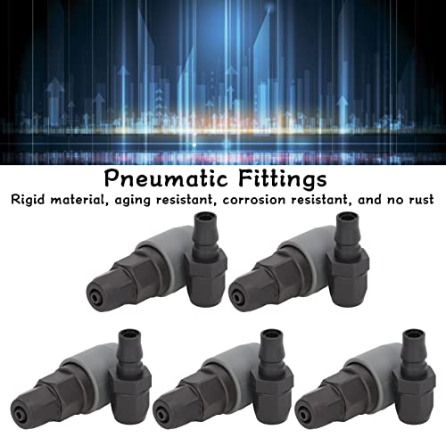 5 Set Pneumatic Quick Connector C Type Self Locking Air Compressor Hose Coupler Plug Socket Plastic Steel SP PP Air Duct Quick Connector Fittings(SP+PP-30) - Image 2