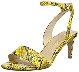 Obermaterial: Synthetik Clarks Damen Amali Jewel RiemchenPumps Knöchelriemchen, Gelb (Yellow Snake Yellow Snake), 36 EU