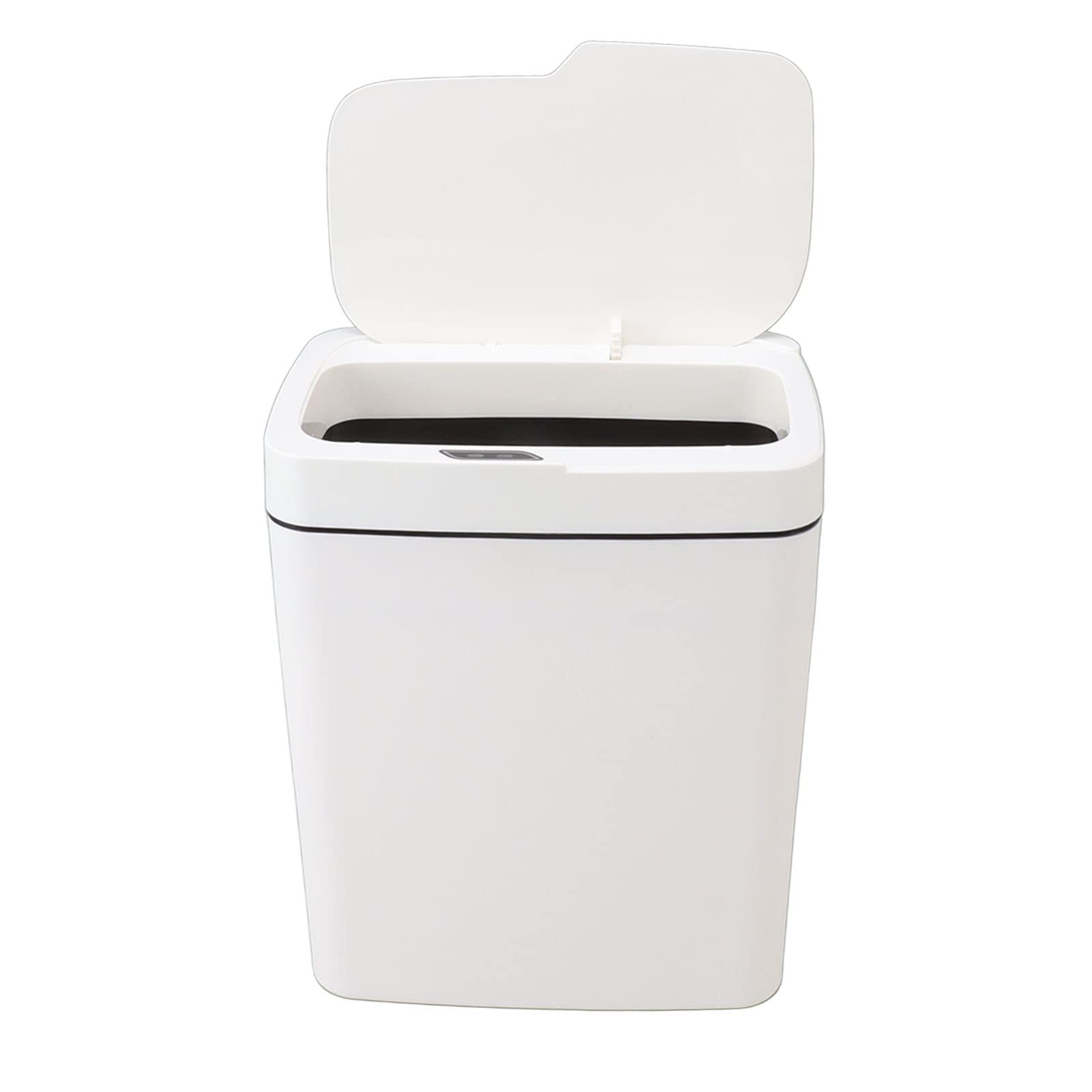 Cubo de Basura Automático con Sensor de Movimiento de 18 L, Cubo de Basura Inteligente con Tapa, Cubo de Basura Pequeño de Plástico, Cubo de Basura Automático para Baño, Dormitorio