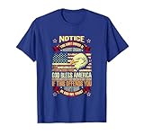 Politically Incorrect God Bless America Conservative T-Shirt T-Shirt