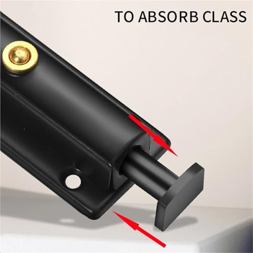 Boulon de porte en acier inoxydable avec boucle à ressort haute densité