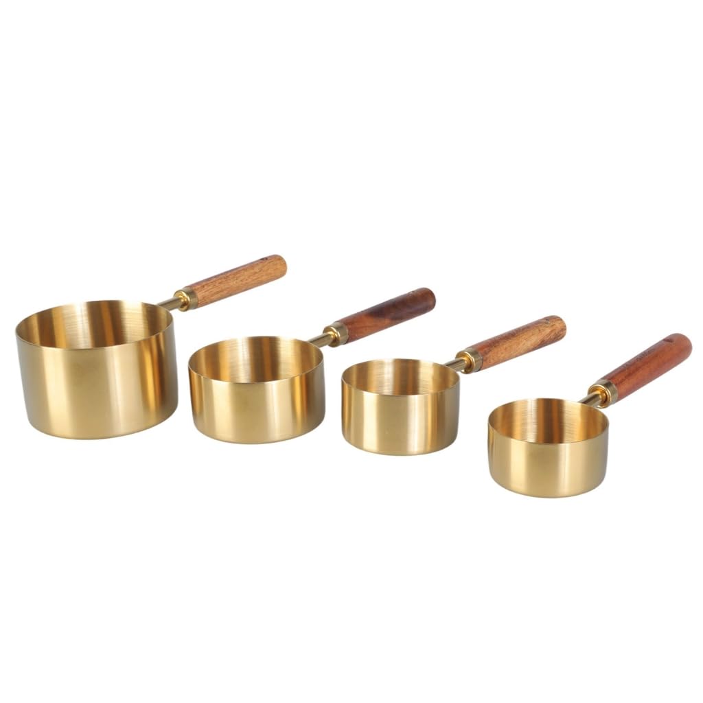 8 cucharas medidoras de taza pequeña, cucharas de café de acero inoxidable