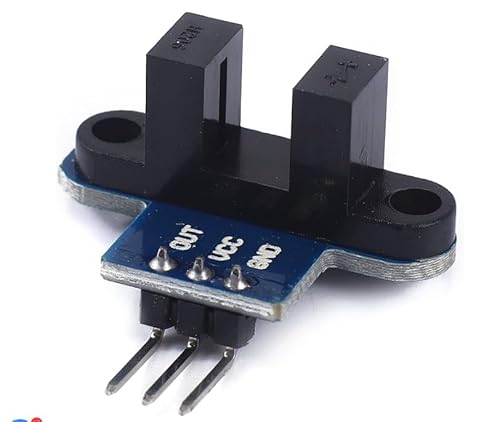 Podazz 10PCS IR Sensor Module, Velocimetry Sensor Module, Optical Interrupter Sensor, Slotted Optical Optocoupler, Motor Speed Detection, for Robot Arduino