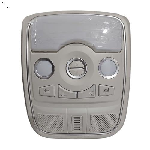 Car Reading Light Sunroof Switch for Great Wall for Haval H6,Car Interior Overhead Console Dome Light Reading Lamp Sunroof Switch Parts.,C- Deep Grey(Normal/A-Beige)