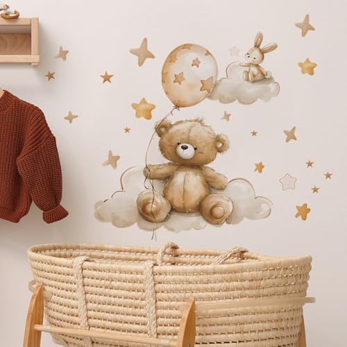 Vinilo decorativo infantil con animales, removible y resistente al agua miniatura 6