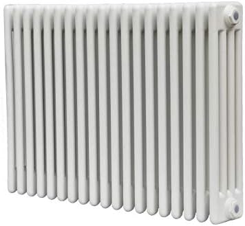 598mm (w) x 500mm (h) Ultraheat"Tubularo" 4 Column White Horizontal Radiator