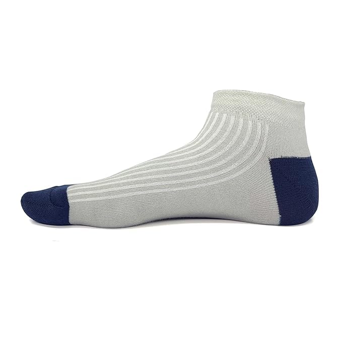 Image of PRASTHAN Sports Unisex Nylon Cotton Ankle Length Socks Made With Breathable Anti Odour & Moisture Absorbent Combed Cotton with a Extra Durable.