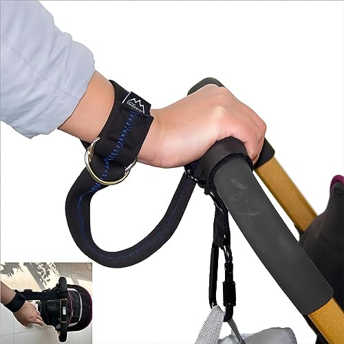 Image of MoBearer Baby Stroller Safety Wrist Strap or Large Dog Leash,Straps Hands Leash for Stroller or Wheelchair Security-Accessory for Child Safety or Large Dog