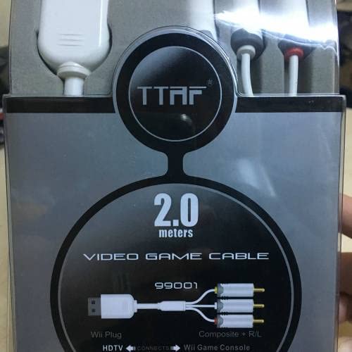 Platoon Ekstra Kaliteli 2 Metre Nintendo Wii RCA Kablo 3 RCA LALE