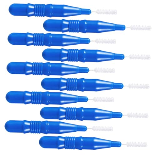 DECOMELODY 50 Piezas Unidades Cepillos Interdentales Herramienta Oral Duradera para Limpieza Dental y Cuidado Bucal