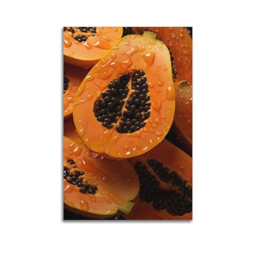 Papier peint tranches de fruits ZHOUKEG 60x90cm décoration murale