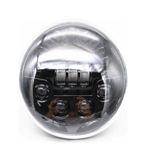 Phare Avant Moto Phares À LED Halo DRL pour V-Rod pour VRSC pour VRSCA pour VROD pour VRSCDX 2002-2016 Feux Avant Moto(J-DRL Black)