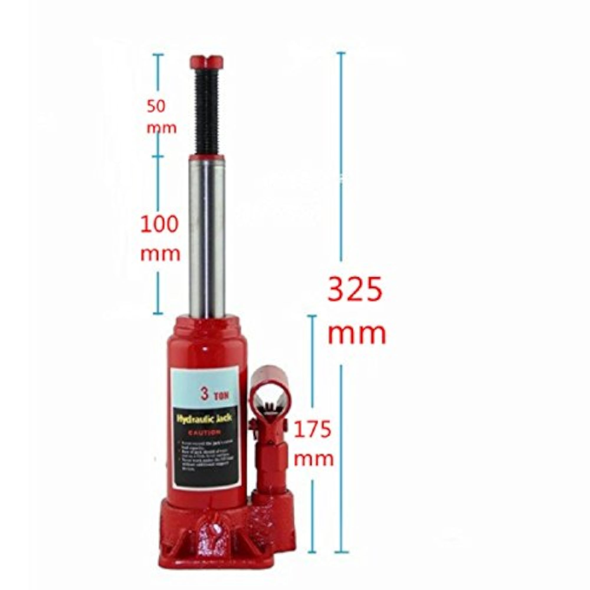 3 Ton Car Hydraulic Bottle Shape Jack for Maruti Alto 800