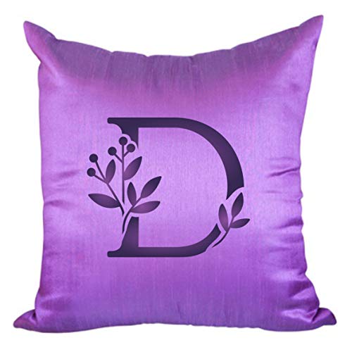 Pochoir monogramme fleur D 21,6x16,5cm pour décoration murale - 4