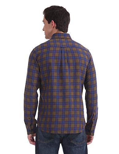Image of U.S. POLO ASSN. Men's Checkered Regular fit Casual Shirt