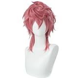 FENNIDICE Jojo Trish Una Cosplay Wig Comic Convention Costume Party Role Play Halloween Christmas Hair +Wigs Cap