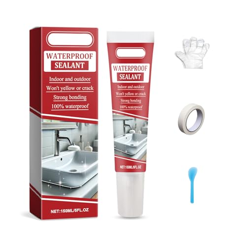 Silicona para cocina, baño de silicona transparente, sellador de juntas para baño