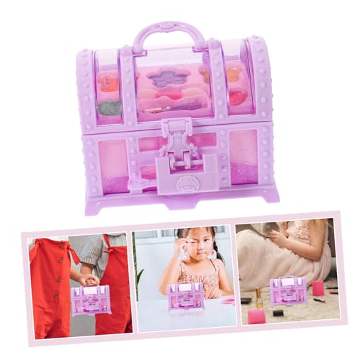 Toyvian 4 Conjuntos De Mala De Brinquedo Crianças Anéis Para Meninas Brinquedos Menina Crianças Tern