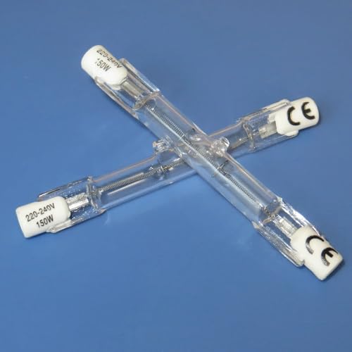 Image of LEDLOCLB R7S Halogen Linear Light Bulb 70W/100W/150W 78mm Double Ended AC 220-240V 5PCS,78MM -150W,10PCS