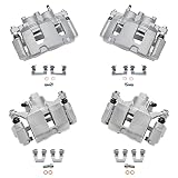 Detroit Axle - 4pc Brake Calipers for 2006-2010 Chevrolet Impala