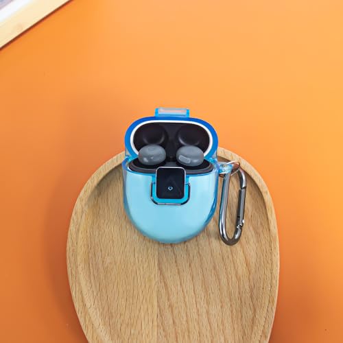 for Google Pixel Buds Pro 2 �p�P�[�X TPU�� �S�ʕی�J�o�[ �J���r�i�t�� �y�� �L�Y�h�~ �����h�~ �h���h�o �ϏՌ� �����[�d�\ Pixel Buds Pro 2�w�b�h�z���ی�J�o�[ �N���A (�����u���[)