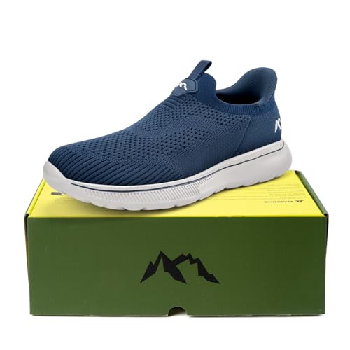 Chaussures de sport baskets hommes de course sans lacets running légères noir blanc