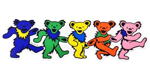 Imán decorativo Dancing Bear de vinilo 12 x 3.5 pulgadas