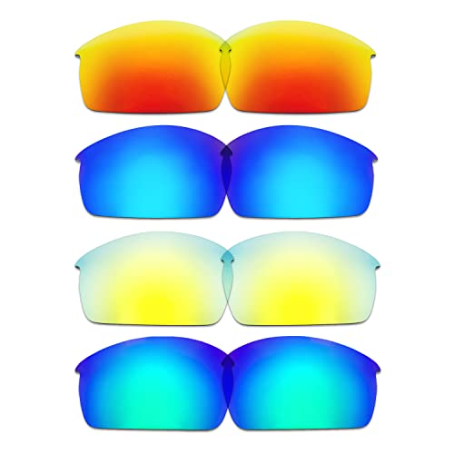 Lentilles pour Oakley Bottlecap : 4 paires de verres de remplacement colorés