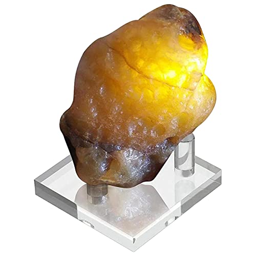 Joberio Soporte para Roca acrílico | Portarrocas de acrílico Multifuncional Liso Transparente - Expositor Rock Holder Rock Collection Soportes para Clavijas Base para muestras de minerales