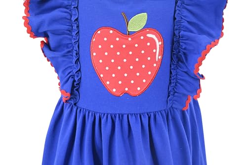 Image of Unique Baby Girls Smocked Holiday Dress for Big Kids and Toddler Outfit Clothes with Embroidery