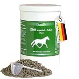 Vetkampagne Zink organisch Pellets (20.000 mg/kg) – Hochdosiertes Zinkchelat für Haut, Fell & Hufe bei Pferden – 1 kg (für ca. 40 Tage)
